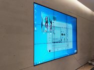 Bezproblemowa wąska ramka Ściana wideo LCD Wyświetlacz o rozdzielczości HD 4K 55 cali dla poczty w sklepie