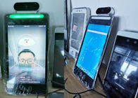 Pojemnościowy dotykowy 200W Piksele Rozpoznawanie twarzy System kontroli dostępu Kiosk do pomiaru temperatury Skaner termiczny